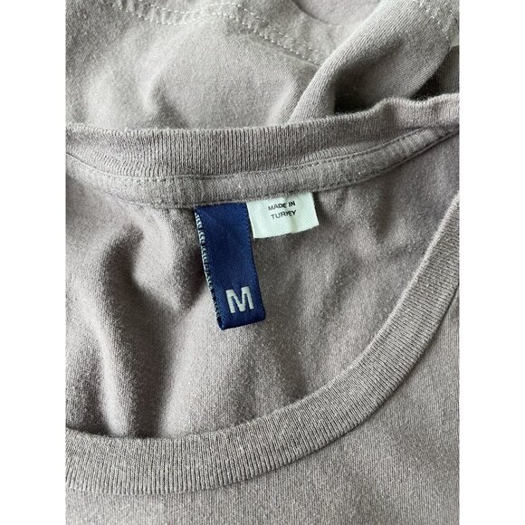 H&M Tshirt Mens Size M Dusty Purple Guitars Bikes Cars Graffiti - Picture 7 of 12